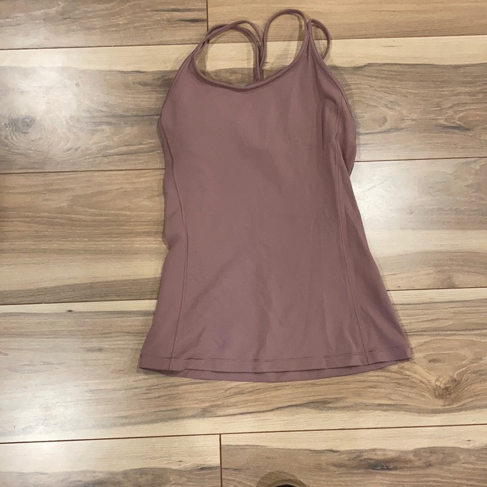 Lululemon - tank with criss cross straps